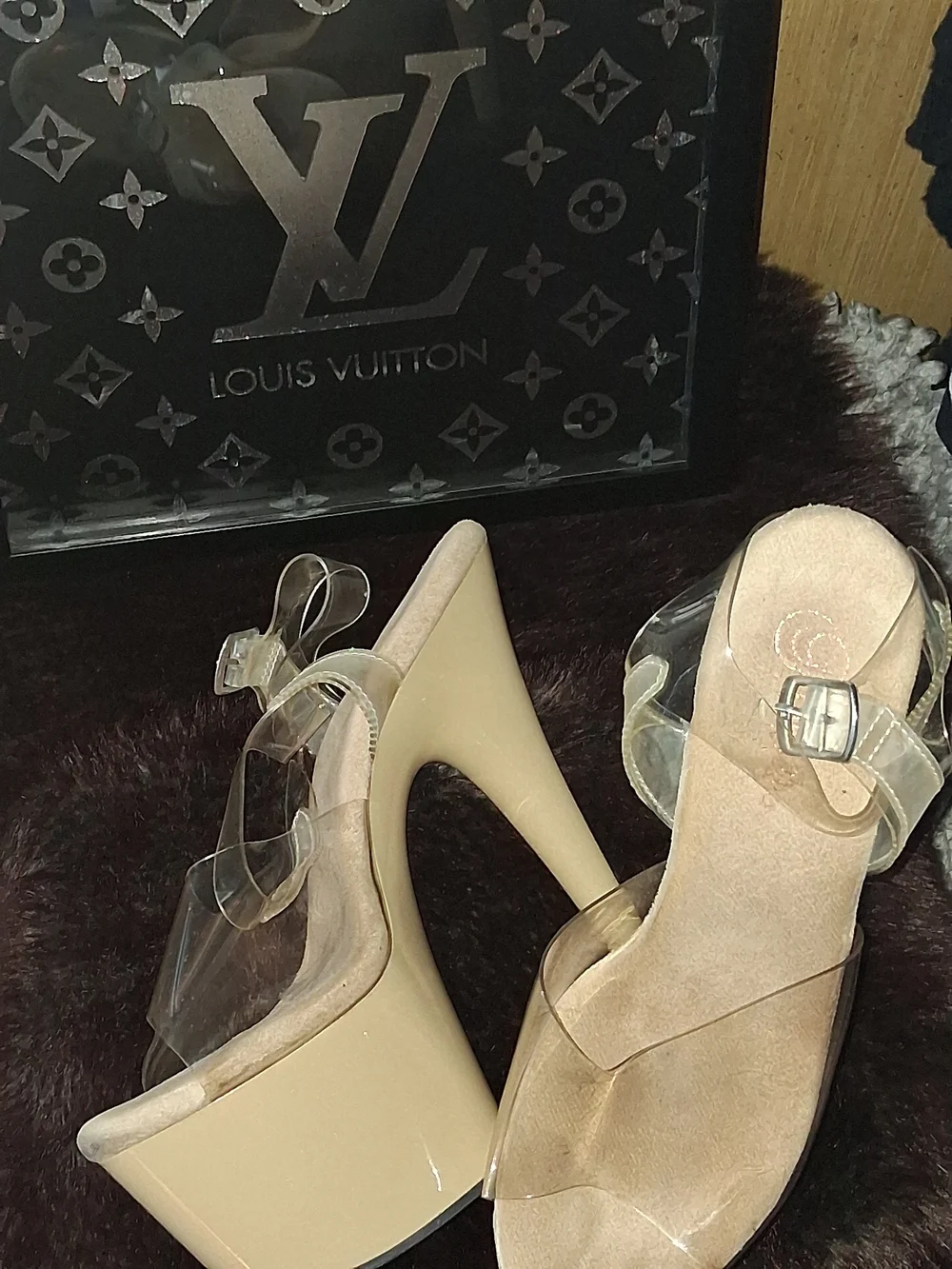 Pleasers/ Beige/ Tan /Bone Color Size 10...